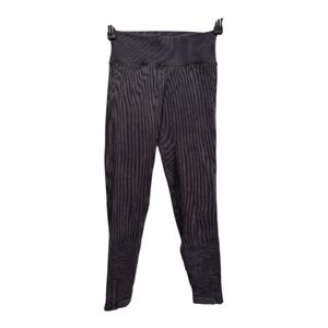Aerie Charcoal Textured Leggings size medium